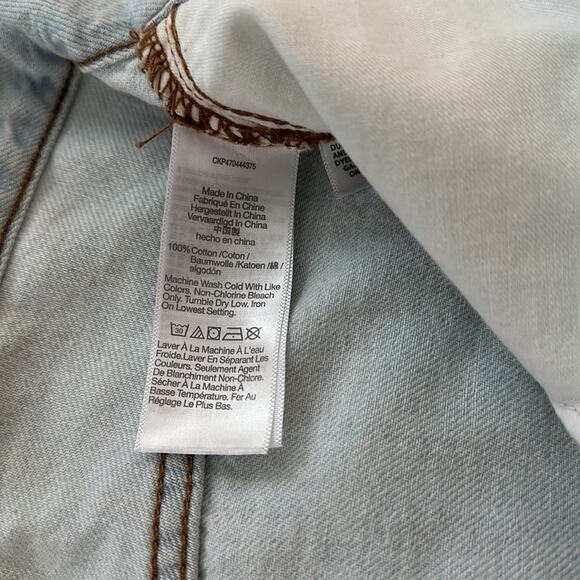 Madewell The Slouchy Boyjean Light Wrightlane Wash Ripped Edition Boyfriend 32 - Picture 11 of 16